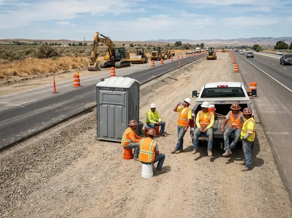 highway-road-construction-crew-007 — frequently asked questions, Porta Potty and Restroom Rentals in Cave City, AR
